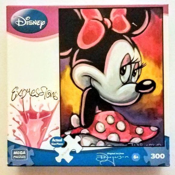 3🧩$20 Disney Mini Mouse 300 Piece Jigsaw Puzzle Large Pieces 19" x 27" - Picture 1 of 4